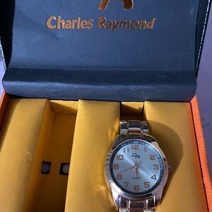 A Rose Gold Charles Raymond watch